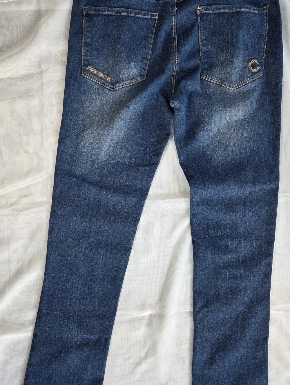 Crooks & Castle Men's Classic Blue Jeans
